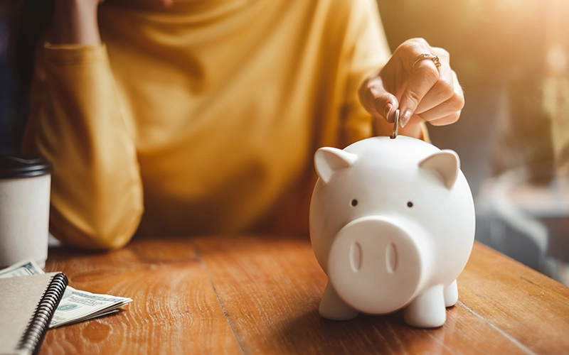saving money